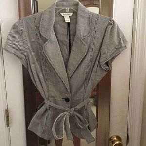 White House Black Market striped jacket